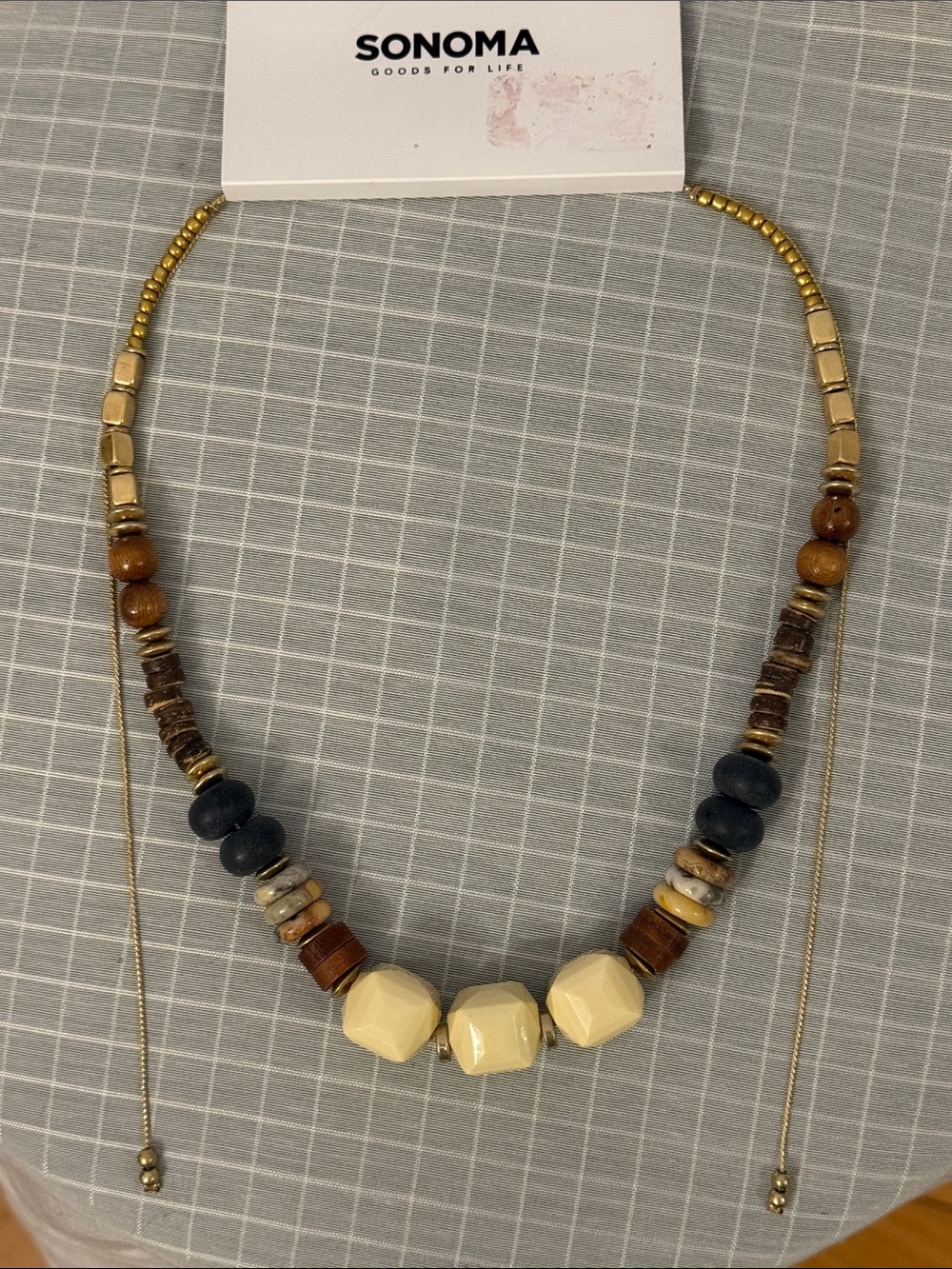 SONOMA Warm Tone Beaded Necklace
